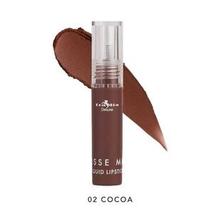 Italia Deluxe Mousse Matte Liquid Lipstick Velvet Finish Longwear cocoa